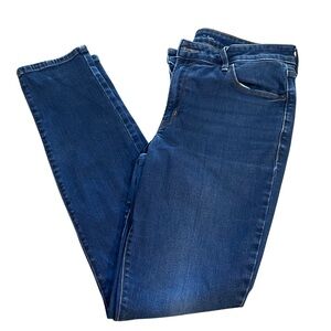 Old Navy Dark Skinny Jeans, Mid Rise, 12 LONG